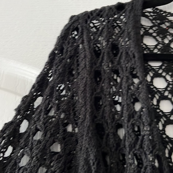 NWT black Tuzzi long jacket/cardigan - Picture 3 of 15